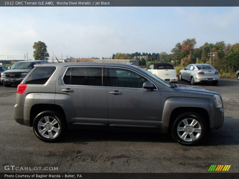 Mocha Steel Metallic / Jet Black 2012 GMC Terrain SLE AWD