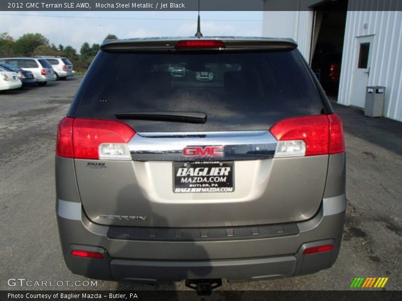 Mocha Steel Metallic / Jet Black 2012 GMC Terrain SLE AWD
