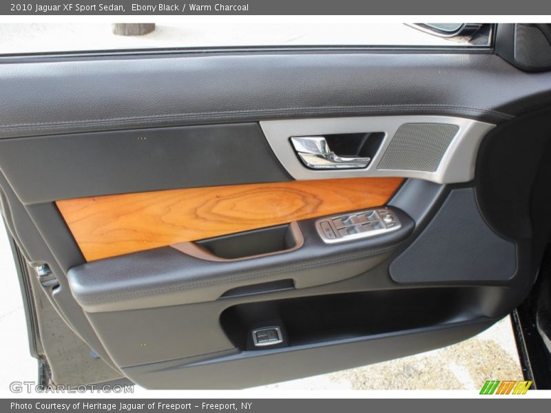 Ebony Black / Warm Charcoal 2010 Jaguar XF Sport Sedan