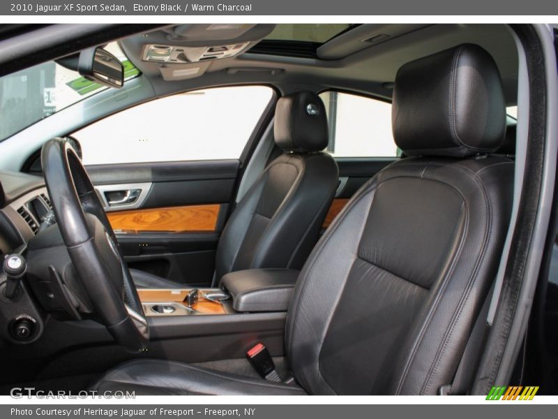 Ebony Black / Warm Charcoal 2010 Jaguar XF Sport Sedan
