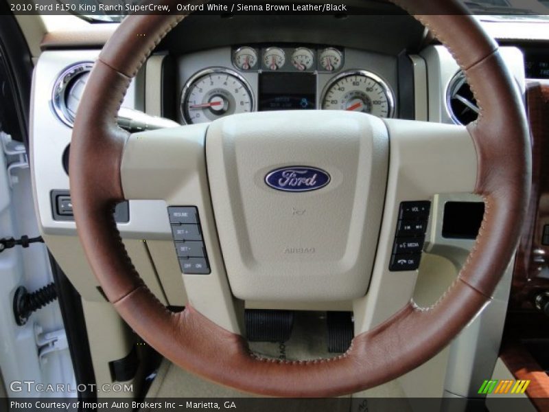  2010 F150 King Ranch SuperCrew Steering Wheel