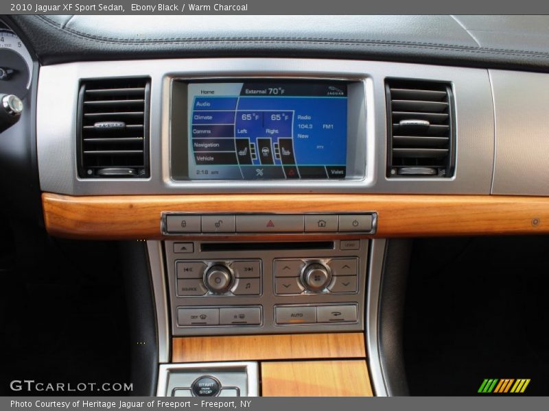 Ebony Black / Warm Charcoal 2010 Jaguar XF Sport Sedan