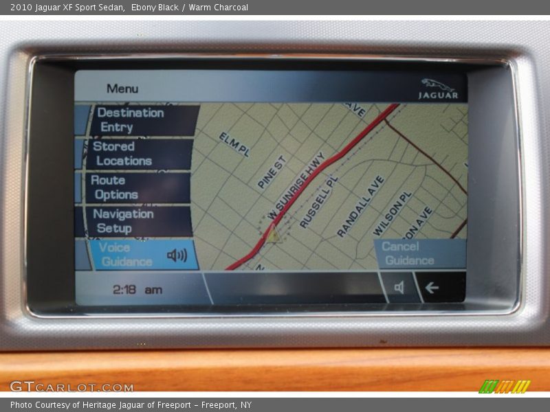 Ebony Black / Warm Charcoal 2010 Jaguar XF Sport Sedan