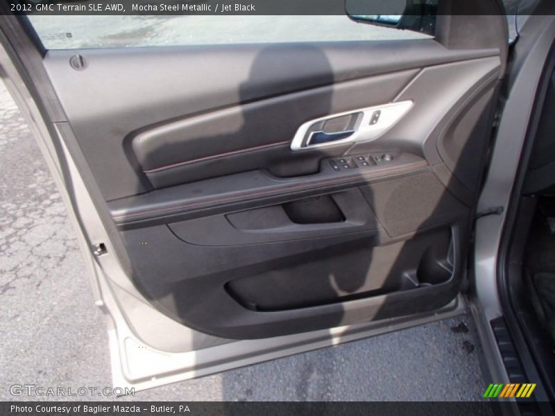 Mocha Steel Metallic / Jet Black 2012 GMC Terrain SLE AWD