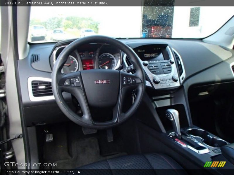 Mocha Steel Metallic / Jet Black 2012 GMC Terrain SLE AWD