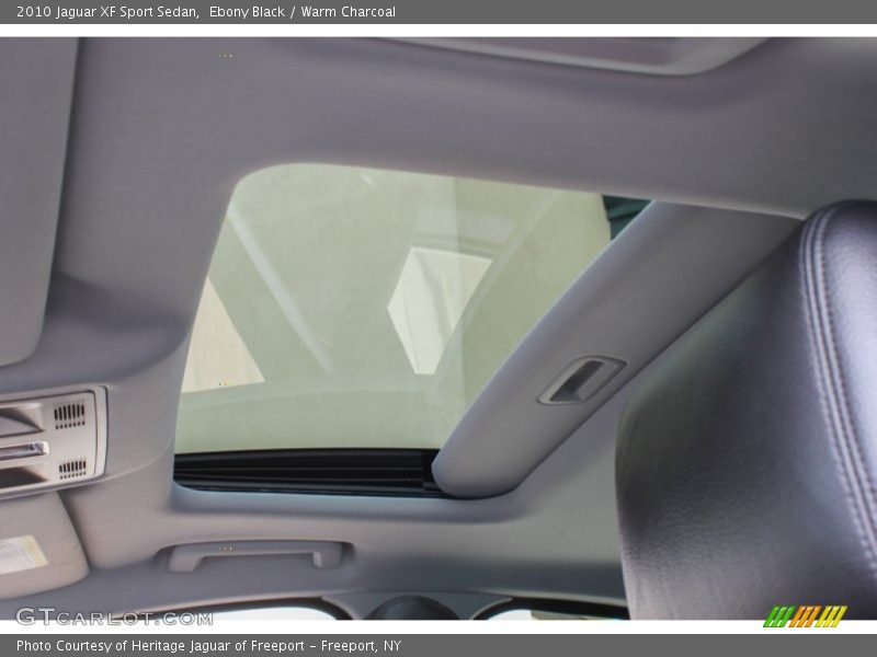 Ebony Black / Warm Charcoal 2010 Jaguar XF Sport Sedan