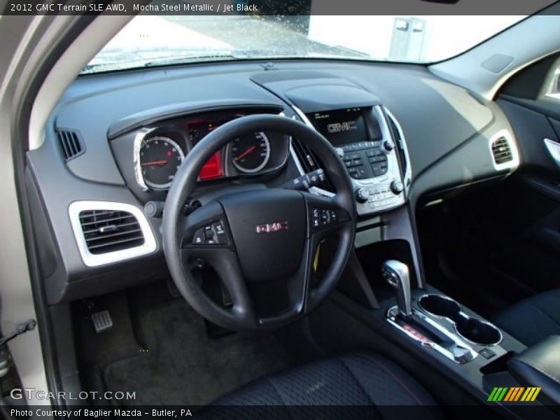 Mocha Steel Metallic / Jet Black 2012 GMC Terrain SLE AWD