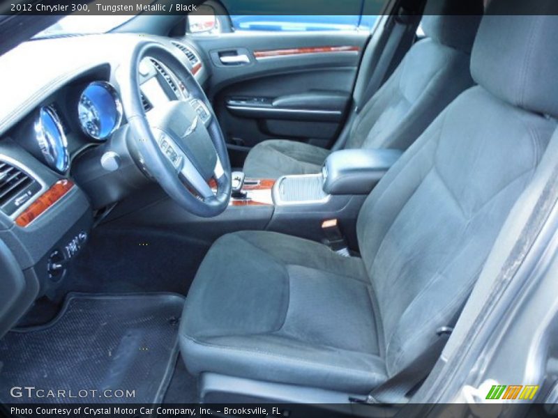 Tungsten Metallic / Black 2012 Chrysler 300
