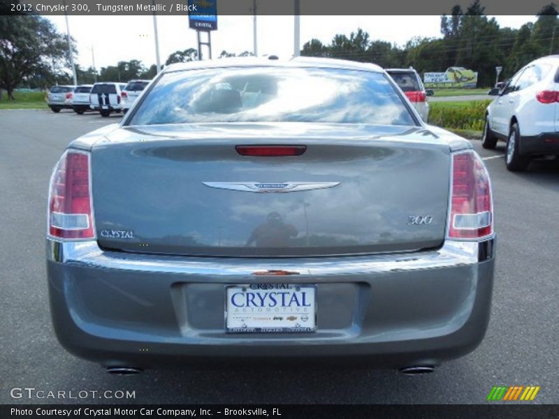 Tungsten Metallic / Black 2012 Chrysler 300