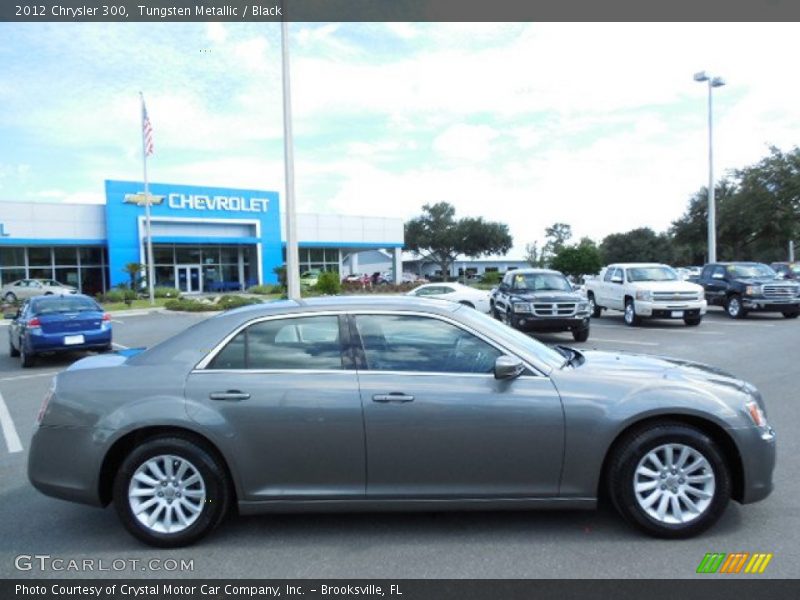 Tungsten Metallic / Black 2012 Chrysler 300