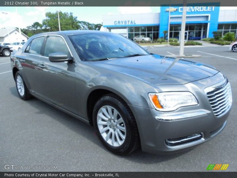 Tungsten Metallic / Black 2012 Chrysler 300