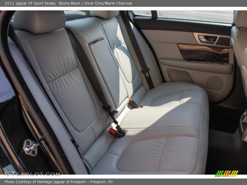 Ebony Black / Dove Grey/Warm Charcoal 2011 Jaguar XF Sport Sedan