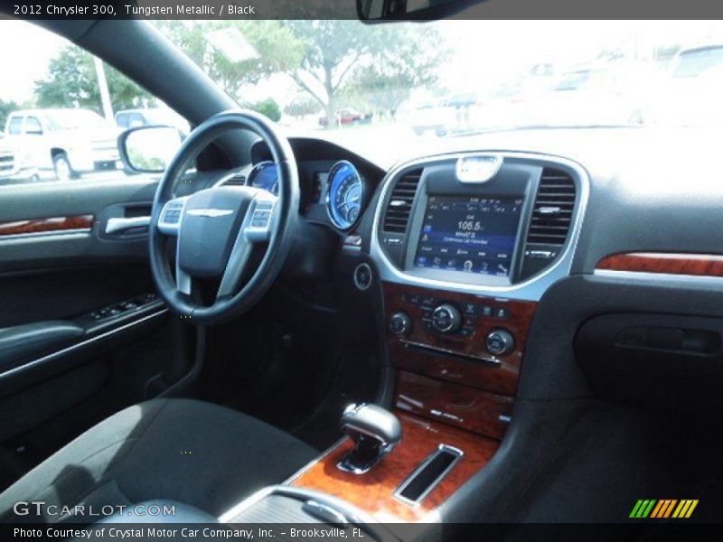 Tungsten Metallic / Black 2012 Chrysler 300