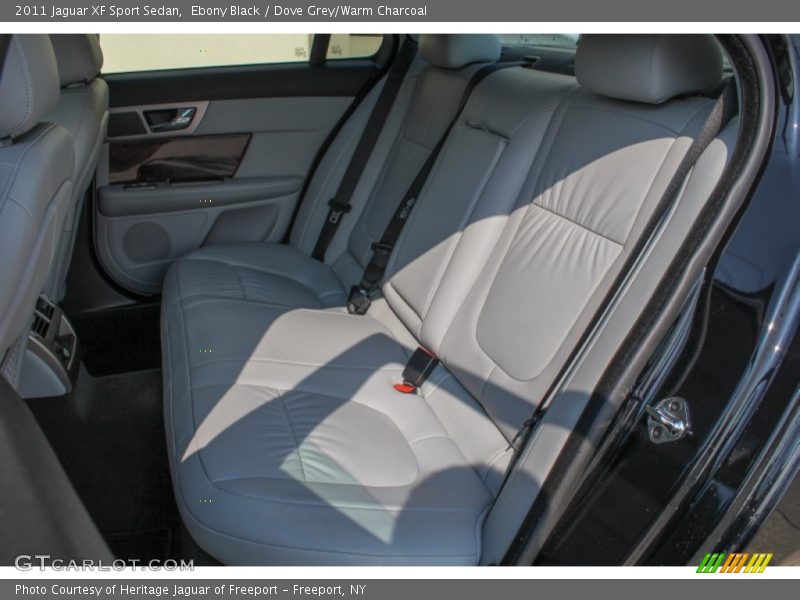 Ebony Black / Dove Grey/Warm Charcoal 2011 Jaguar XF Sport Sedan