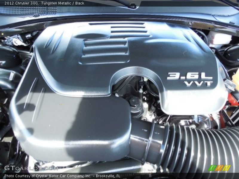 Tungsten Metallic / Black 2012 Chrysler 300