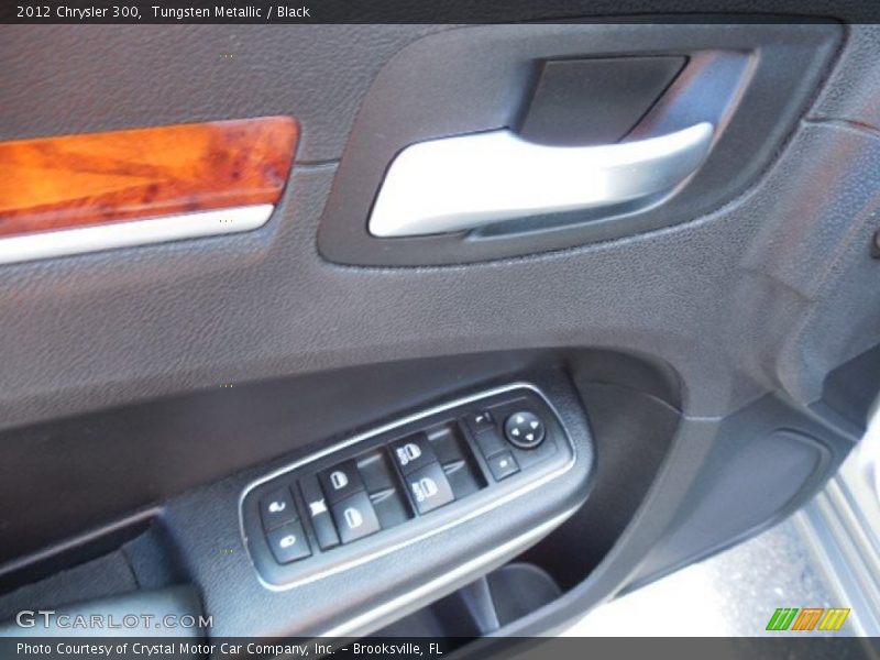 Tungsten Metallic / Black 2012 Chrysler 300