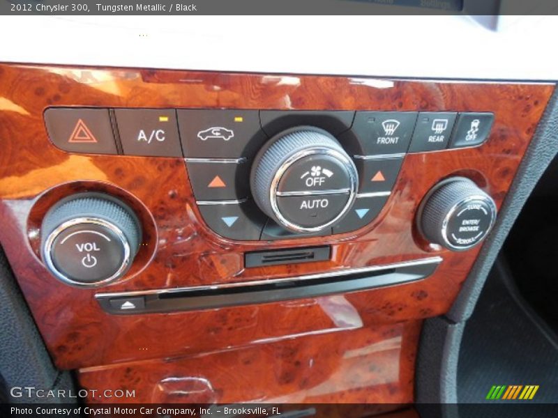 Tungsten Metallic / Black 2012 Chrysler 300