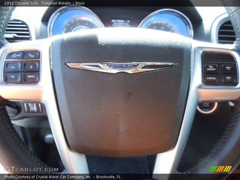 Tungsten Metallic / Black 2012 Chrysler 300