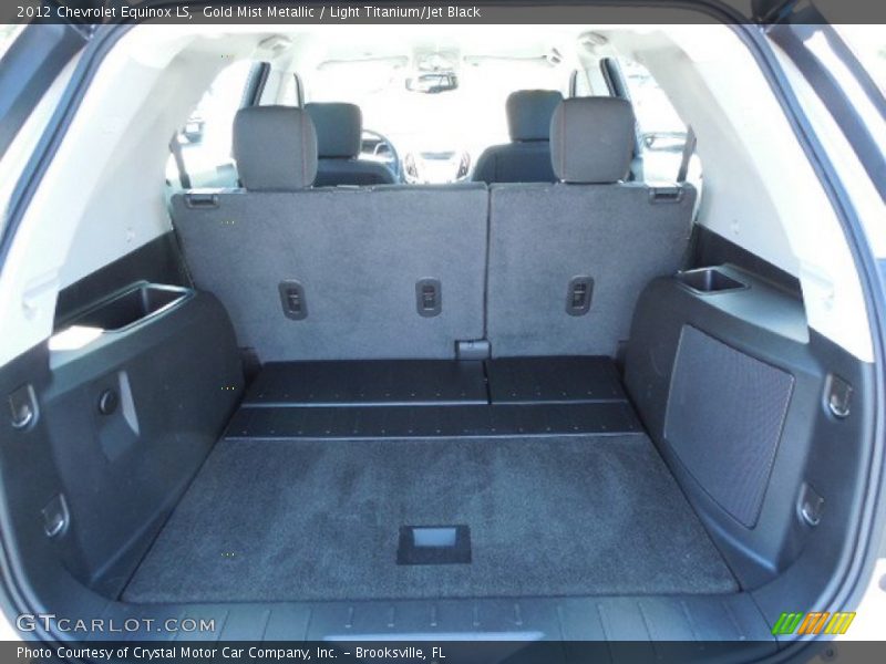 Gold Mist Metallic / Light Titanium/Jet Black 2012 Chevrolet Equinox LS