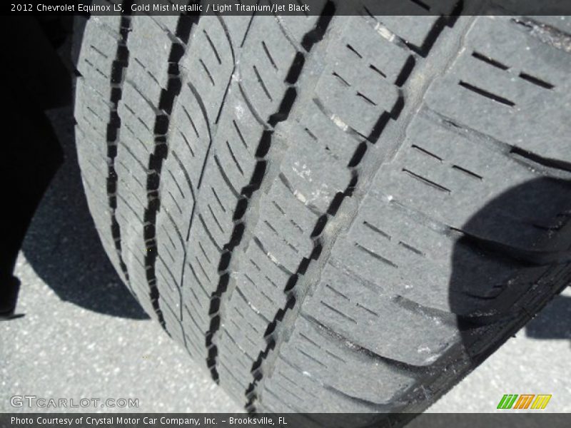 Gold Mist Metallic / Light Titanium/Jet Black 2012 Chevrolet Equinox LS