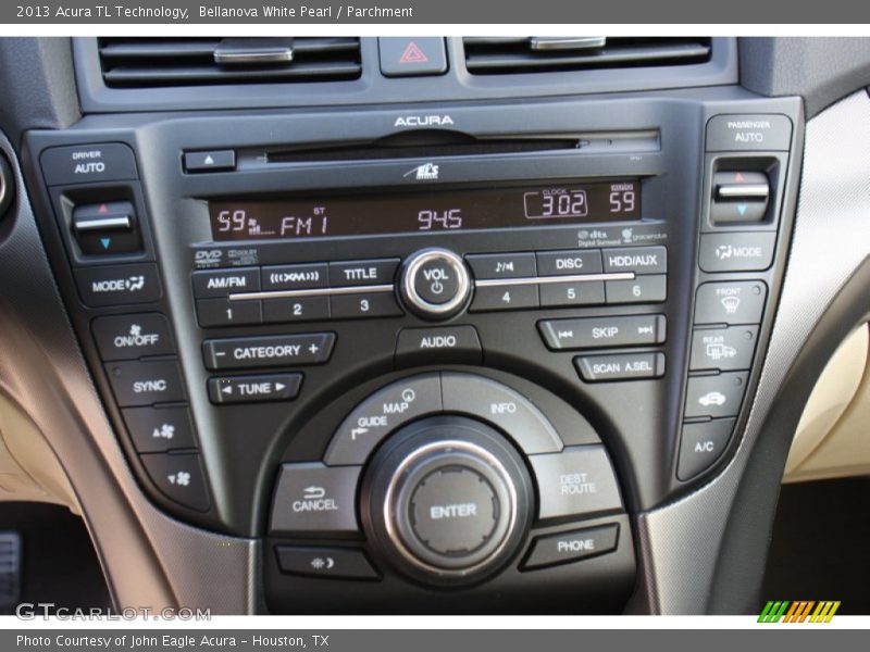 Bellanova White Pearl / Parchment 2013 Acura TL Technology