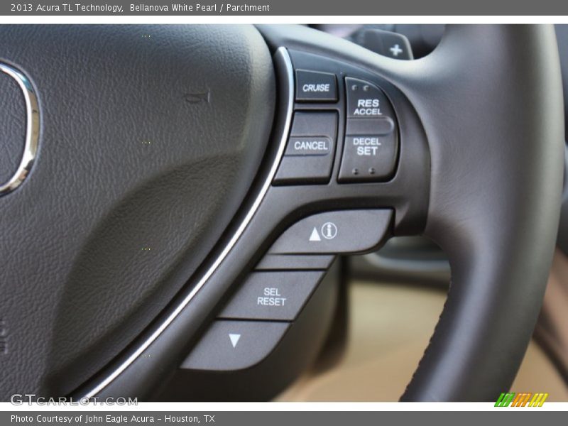 Bellanova White Pearl / Parchment 2013 Acura TL Technology
