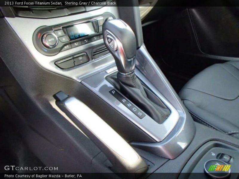 Sterling Gray / Charcoal Black 2013 Ford Focus Titanium Sedan