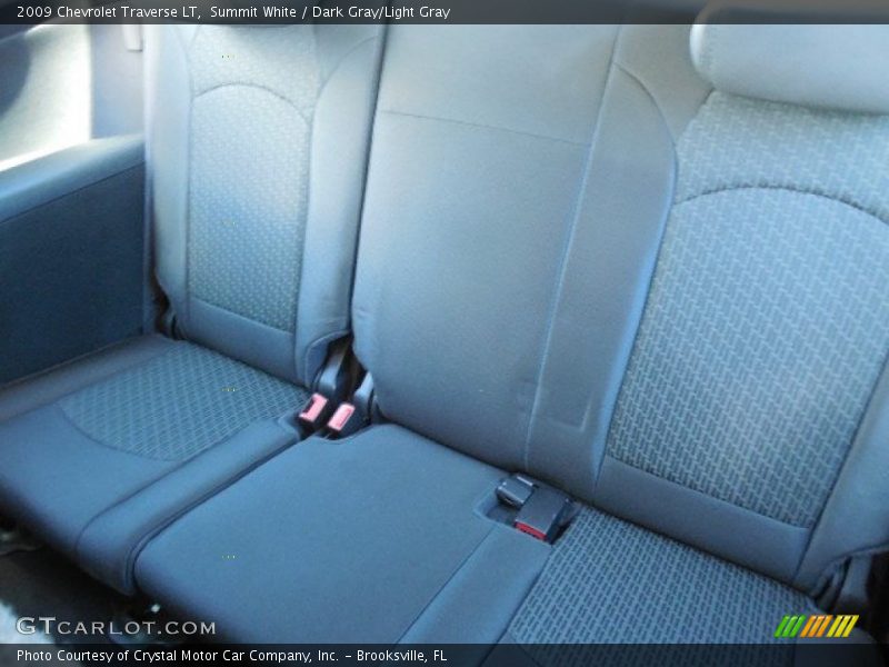 Summit White / Dark Gray/Light Gray 2009 Chevrolet Traverse LT