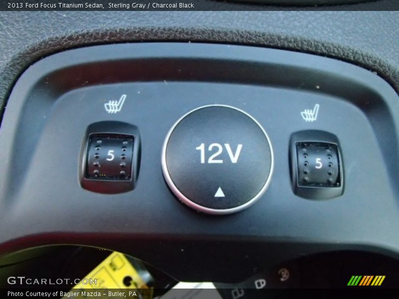 Sterling Gray / Charcoal Black 2013 Ford Focus Titanium Sedan