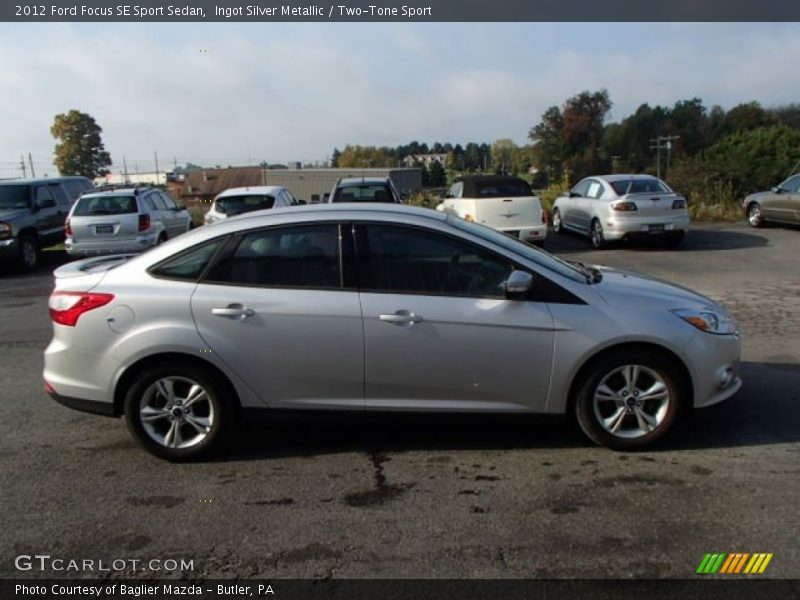 Ingot Silver Metallic / Two-Tone Sport 2012 Ford Focus SE Sport Sedan