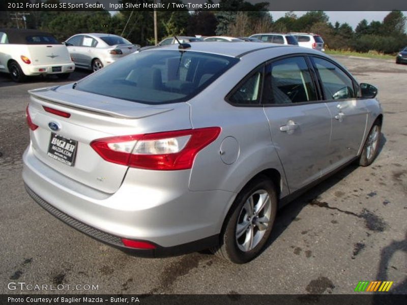 Ingot Silver Metallic / Two-Tone Sport 2012 Ford Focus SE Sport Sedan