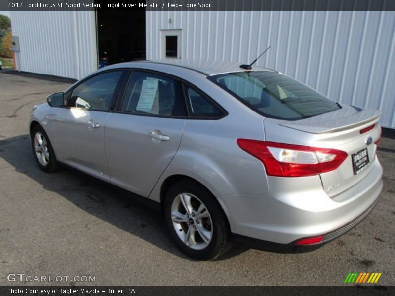 Ingot Silver Metallic / Two-Tone Sport 2012 Ford Focus SE Sport Sedan