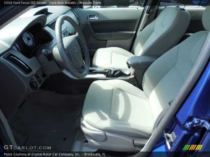 Front Seat of 2009 Focus SES Sedan