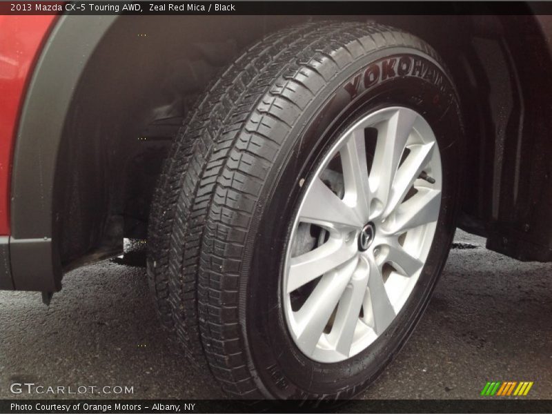 Zeal Red Mica / Black 2013 Mazda CX-5 Touring AWD