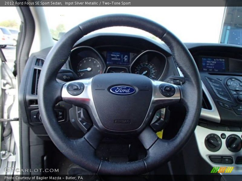 Ingot Silver Metallic / Two-Tone Sport 2012 Ford Focus SE Sport Sedan