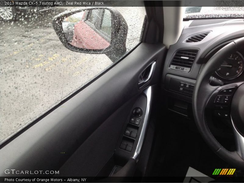 Zeal Red Mica / Black 2013 Mazda CX-5 Touring AWD