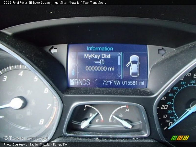 Ingot Silver Metallic / Two-Tone Sport 2012 Ford Focus SE Sport Sedan