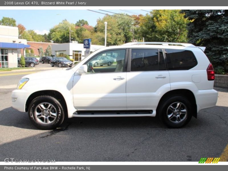 Blizzard White Pearl / Ivory 2008 Lexus GX 470