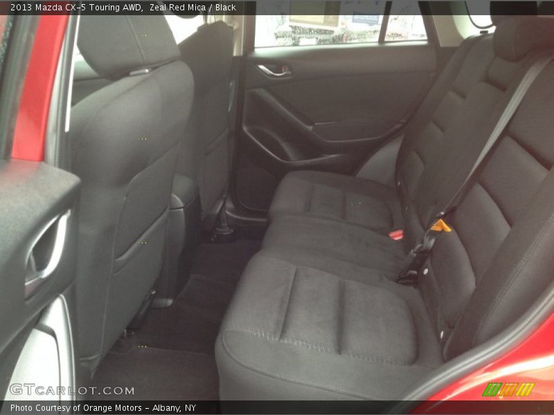 Zeal Red Mica / Black 2013 Mazda CX-5 Touring AWD