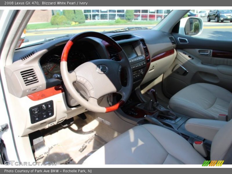 Blizzard White Pearl / Ivory 2008 Lexus GX 470