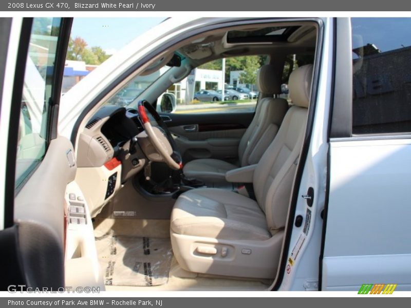 Blizzard White Pearl / Ivory 2008 Lexus GX 470