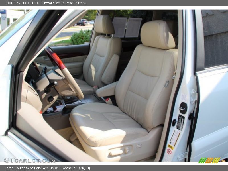 Blizzard White Pearl / Ivory 2008 Lexus GX 470
