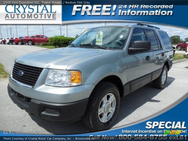 Pewter Metallic / Medium Flint Grey 2006 Ford Expedition XLS