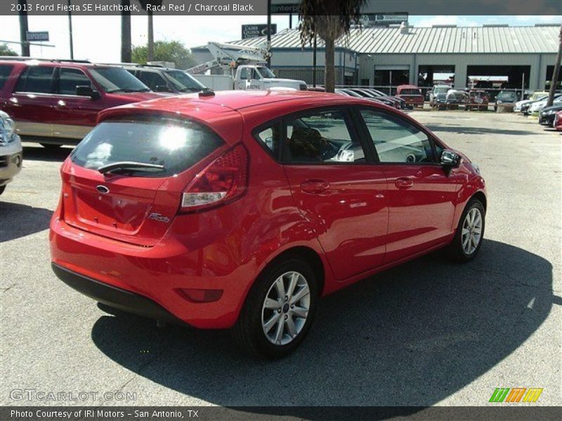 Race Red / Charcoal Black 2013 Ford Fiesta SE Hatchback
