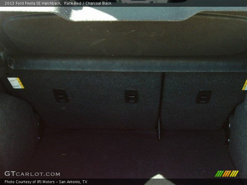 Race Red / Charcoal Black 2013 Ford Fiesta SE Hatchback