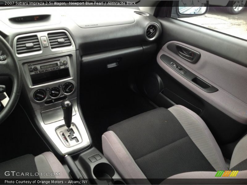 Newport Blue Pearl / Anthracite Black 2007 Subaru Impreza 2.5i Wagon