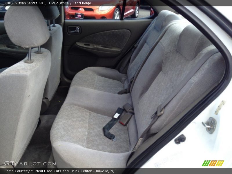 Cloud White / Sand Beige 2003 Nissan Sentra GXE