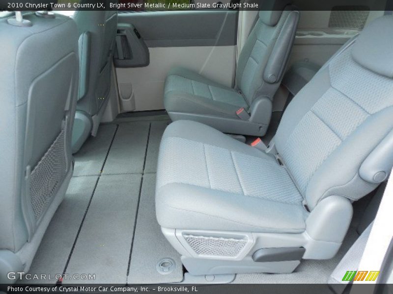 Bright Silver Metallic / Medium Slate Gray/Light Shale 2010 Chrysler Town & Country LX