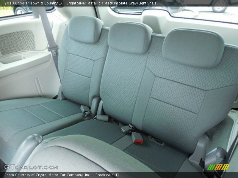 Bright Silver Metallic / Medium Slate Gray/Light Shale 2010 Chrysler Town & Country LX