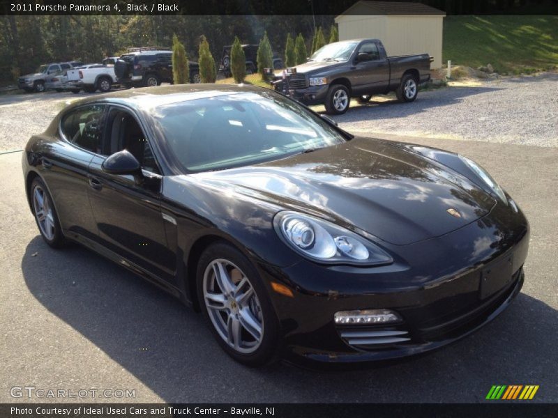 Black / Black 2011 Porsche Panamera 4